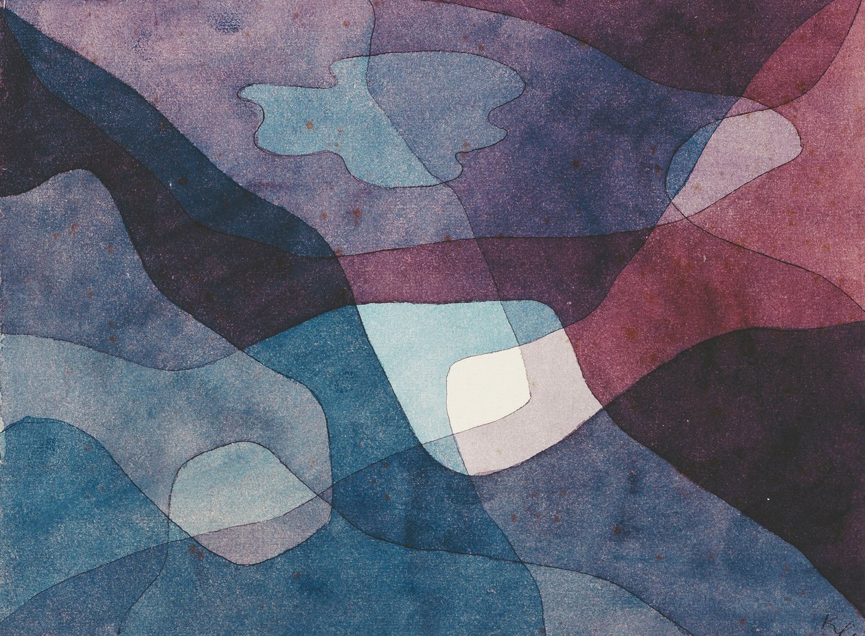 Montanha e Ar Sintético; Montanha e Ar Sintético de Paul Klee