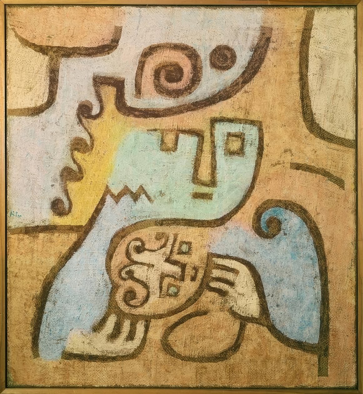 Mãe com criança de Paul Klee