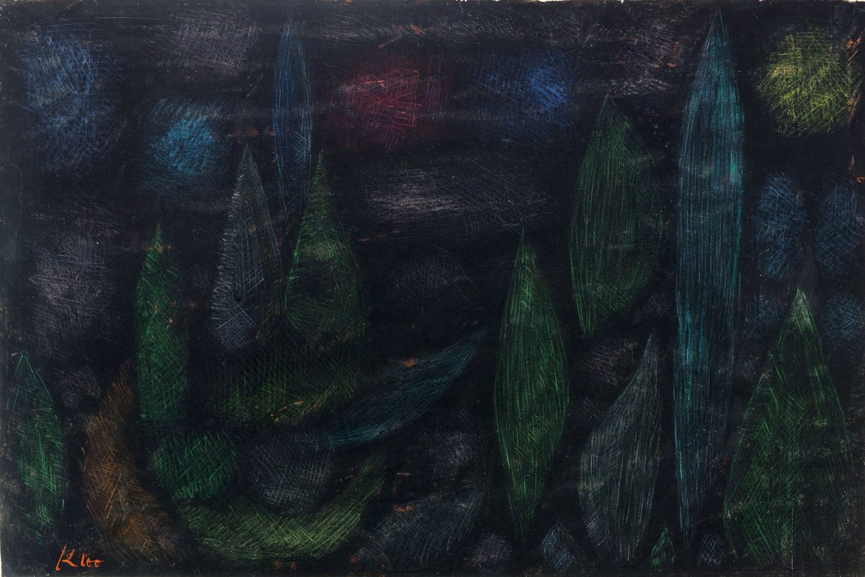 Paisagem noturna Paisagem noturna, 1937. de Paul Klee