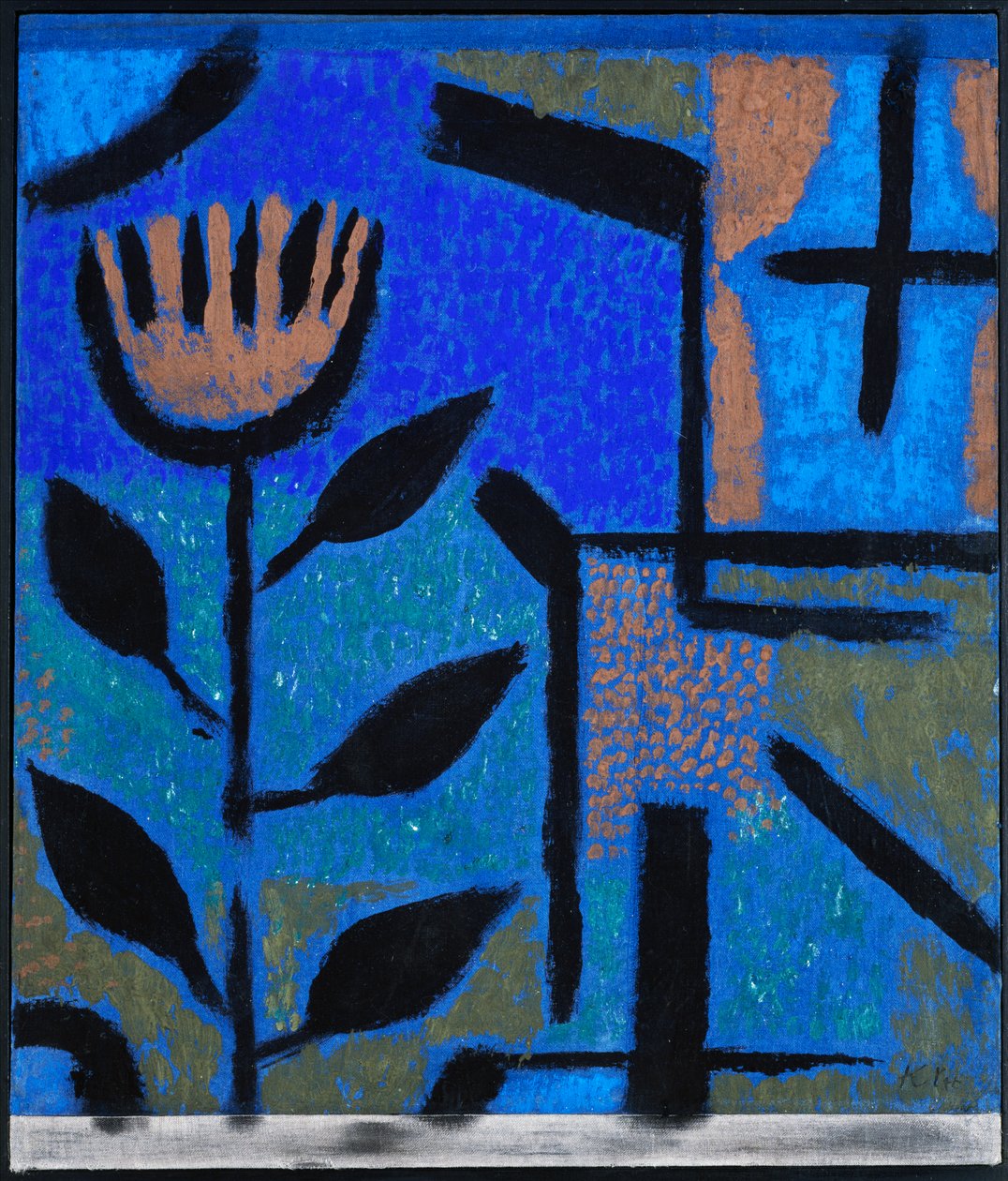 Flor nocturna de Paul Klee
