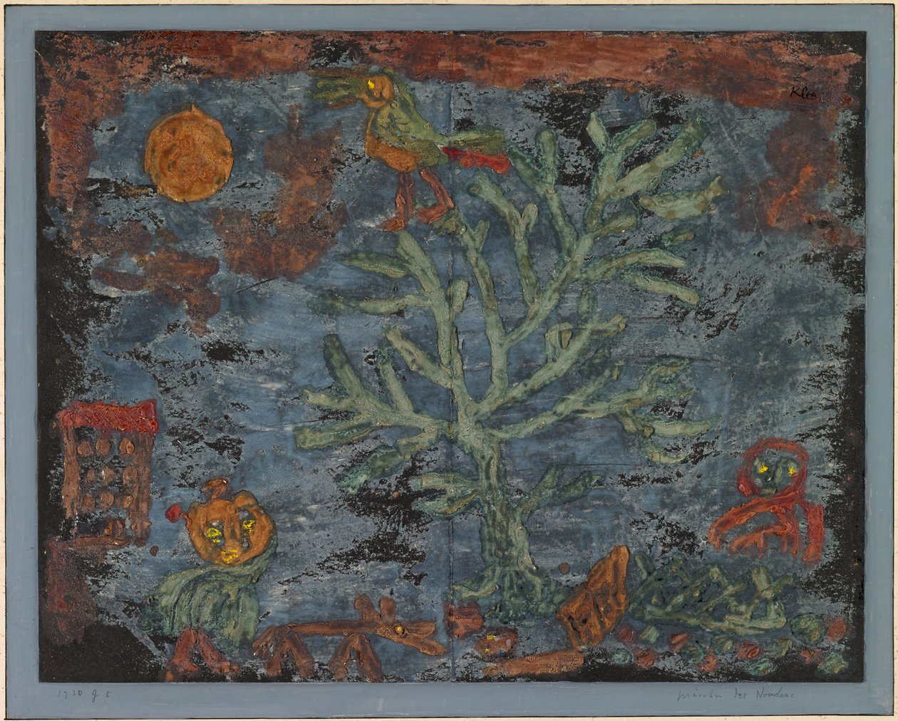 Conto de fadas nórdico, 1930. de Paul Klee