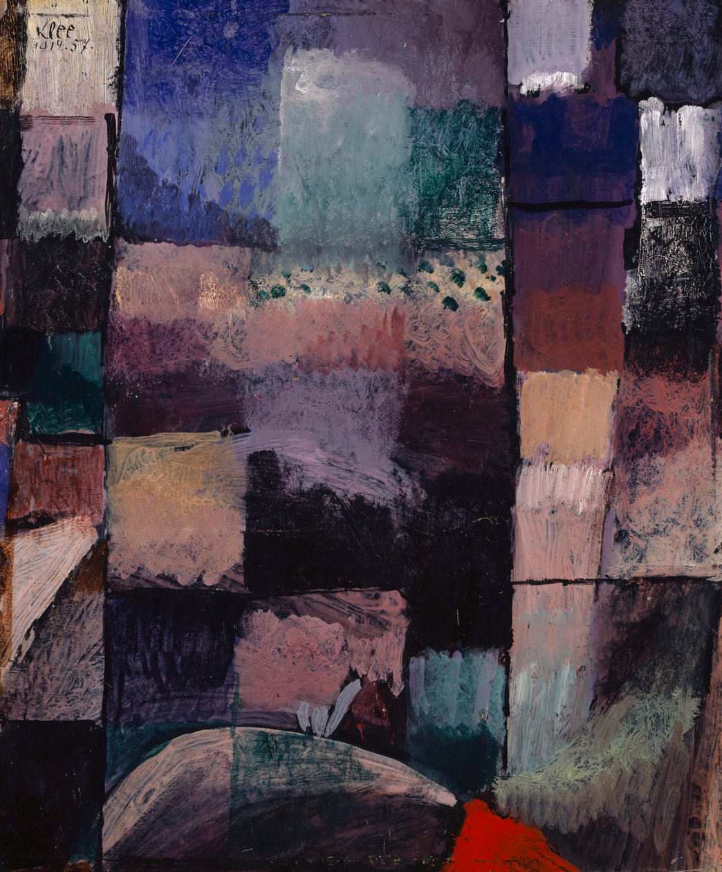 Sobre um motivo de Hammamet de Paul Klee