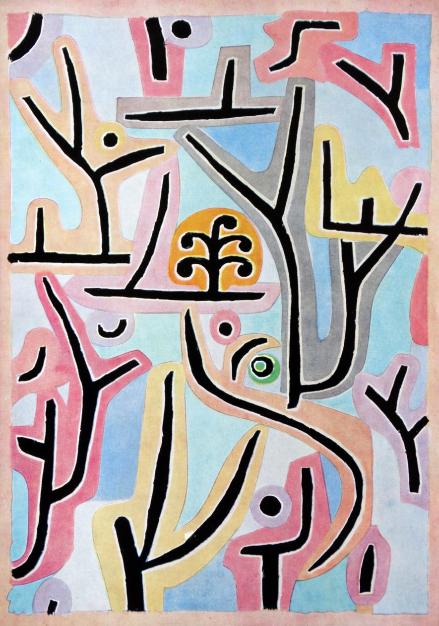 Parque perto de Lucerna de Paul Klee