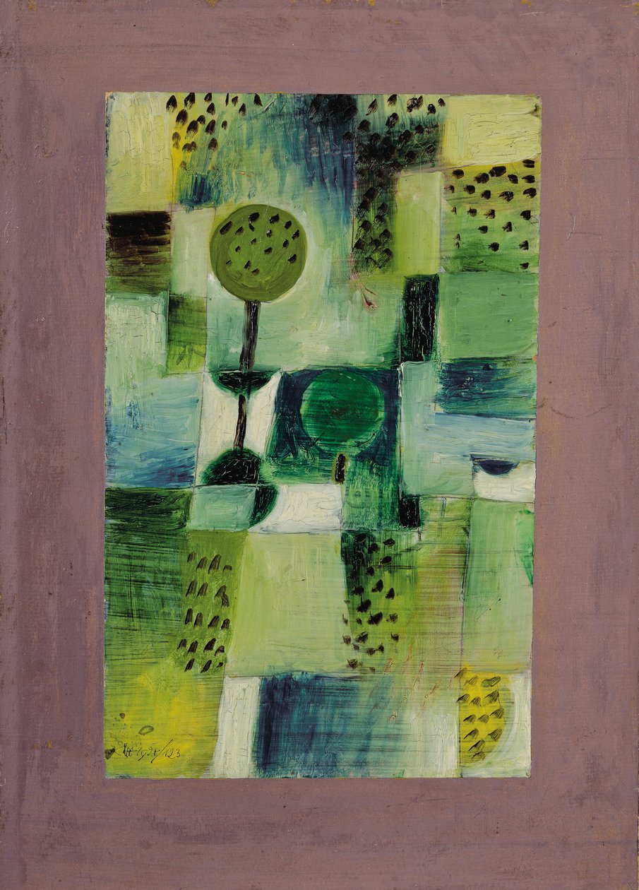Parque à Chuva; Imagem de Parque à Chuva de Paul Klee