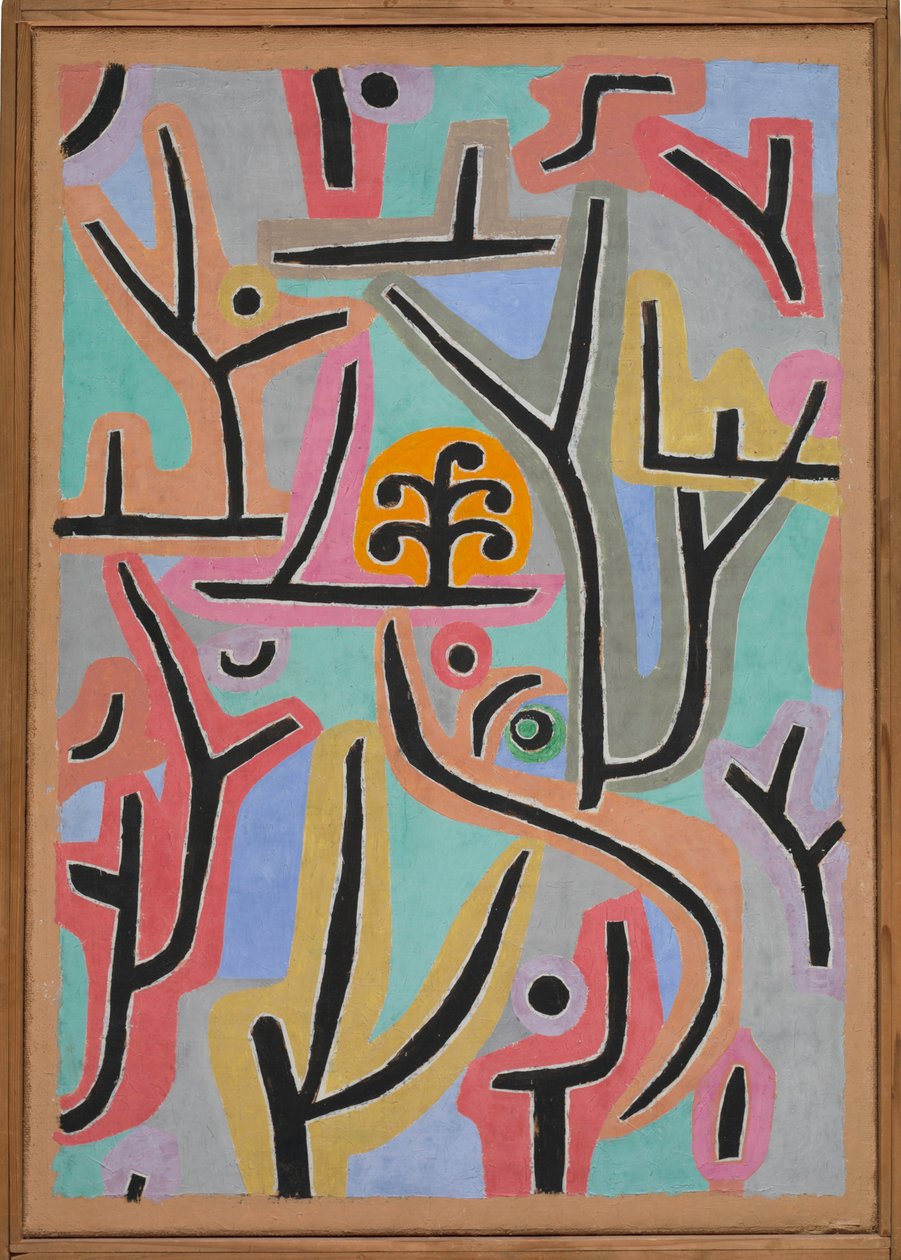 Parque perto de Lu .. de Paul Klee