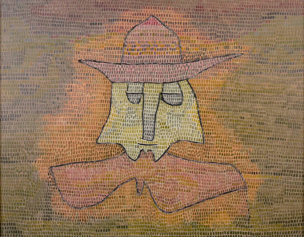 Pastor Kohl, 1932. de Paul Klee