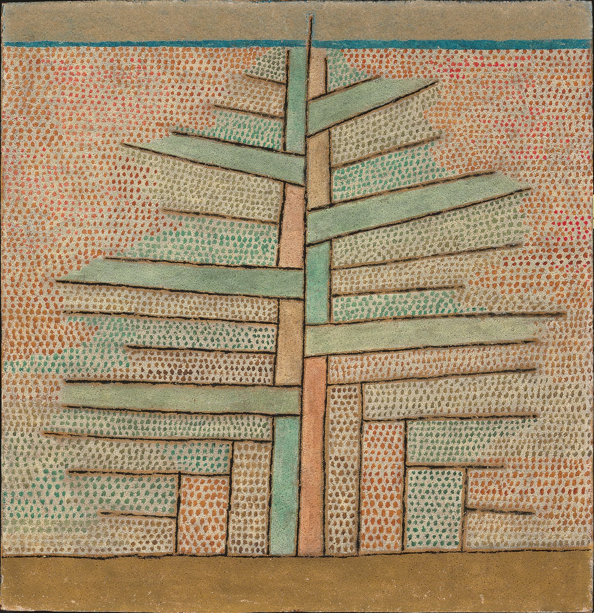 Pinheiro bravo de Paul Klee