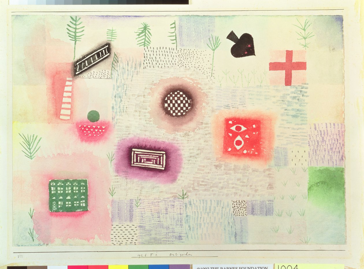 Colocar sinais de Paul Klee
