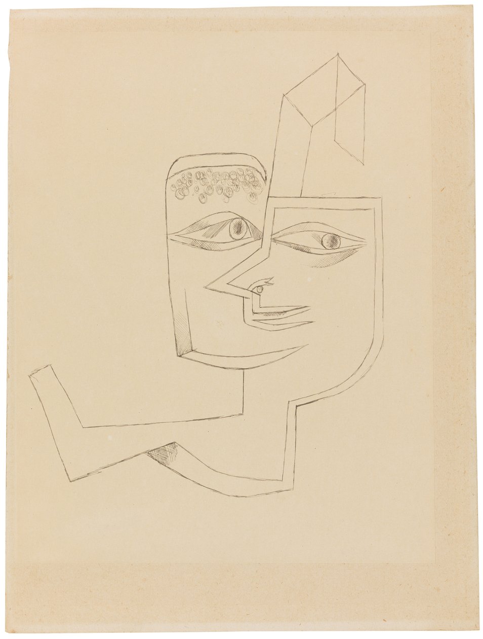 Retrato de uma mulher legal, 1919. de Paul Klee