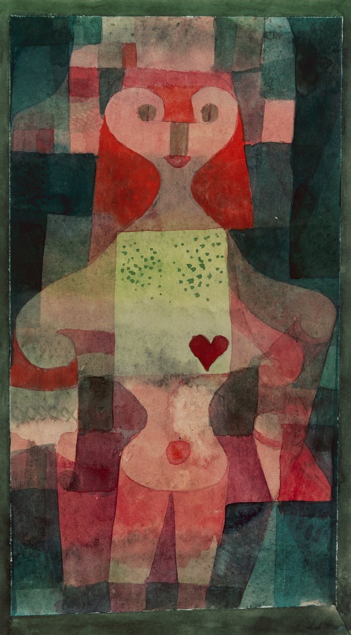 Rainha de Copas de Paul Klee