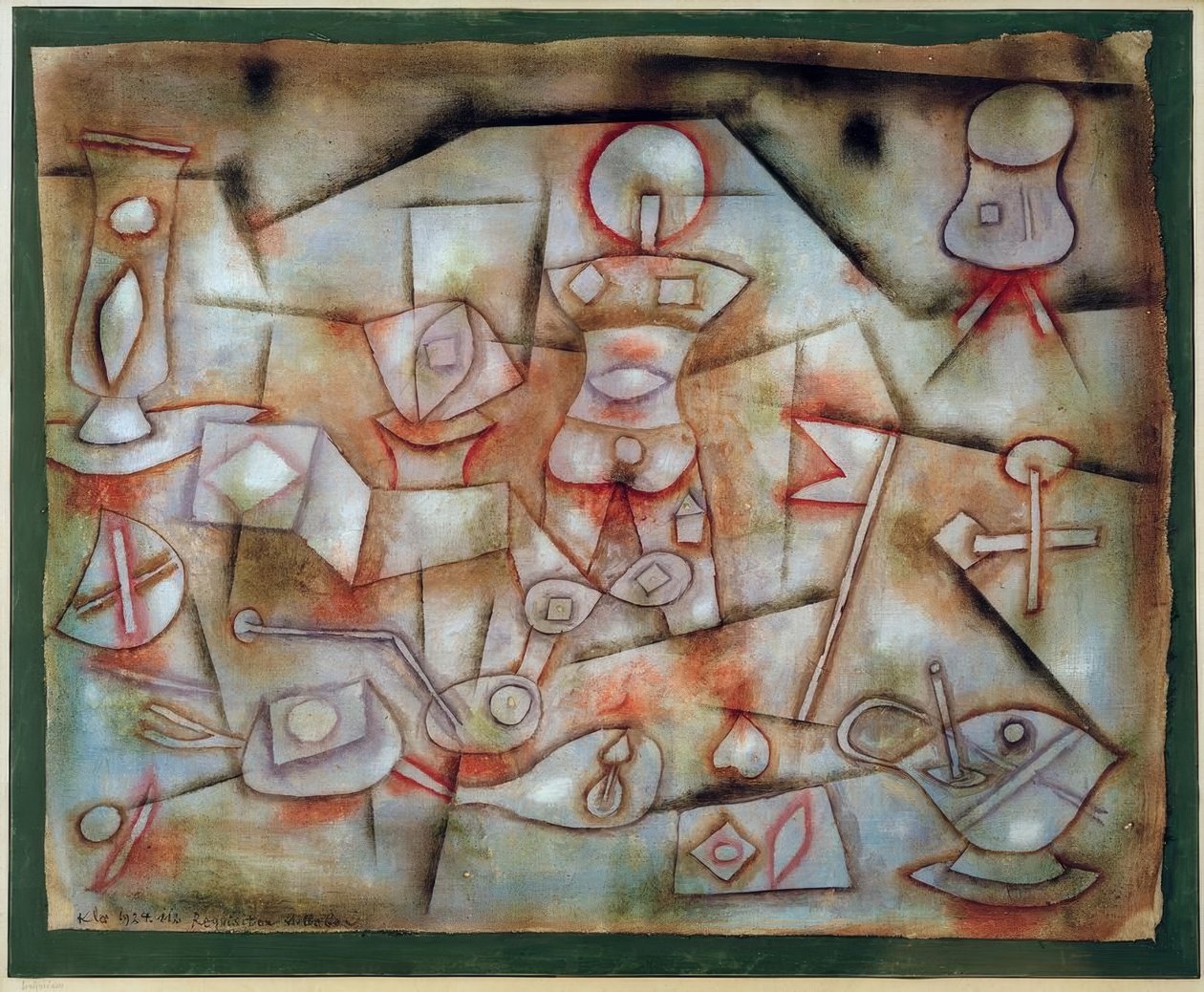 Props ainda vida de Paul Klee