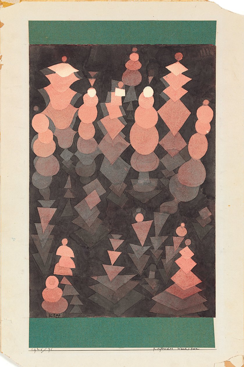 Maturação do crescimento de Paul Klee
