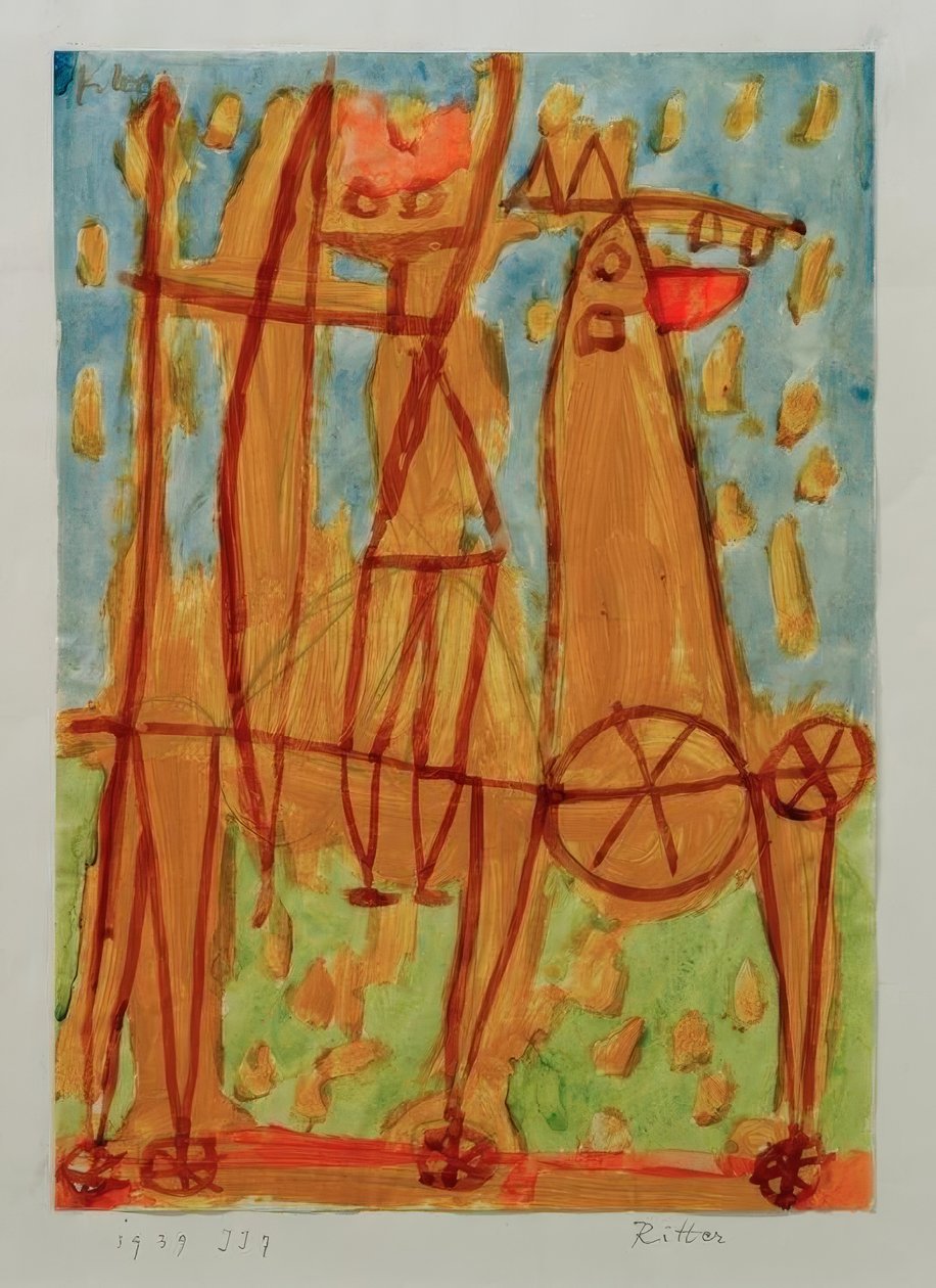 cavaleiro de Paul Klee