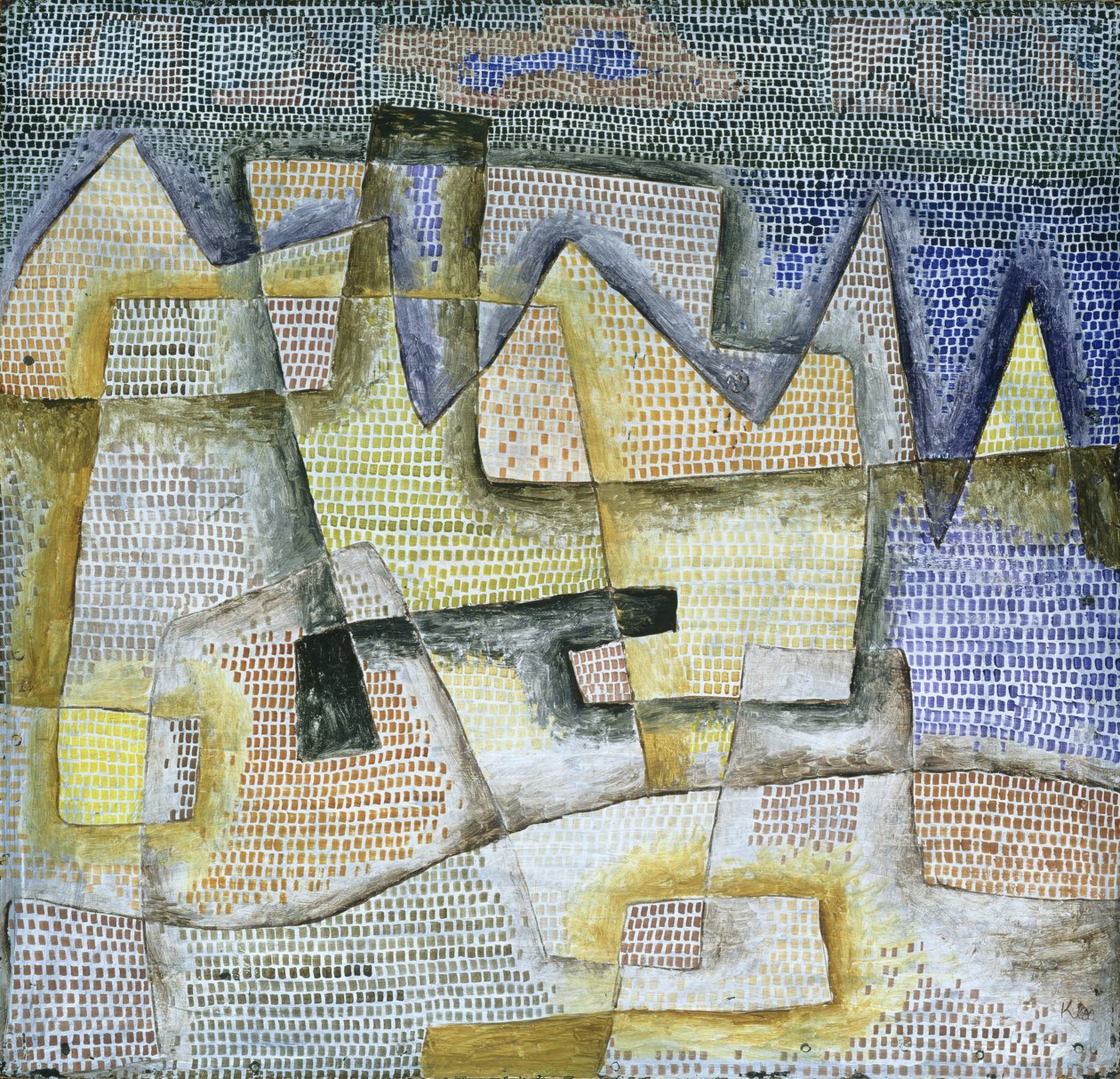Costa Rochosa de Paul Klee