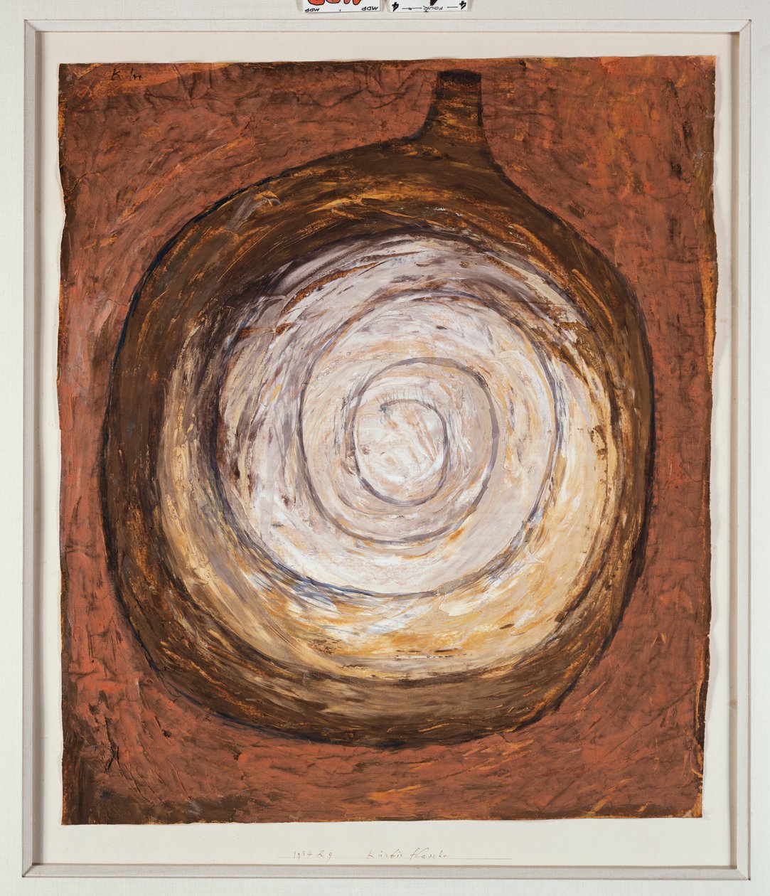 Garrafa arredondada de Paul Klee