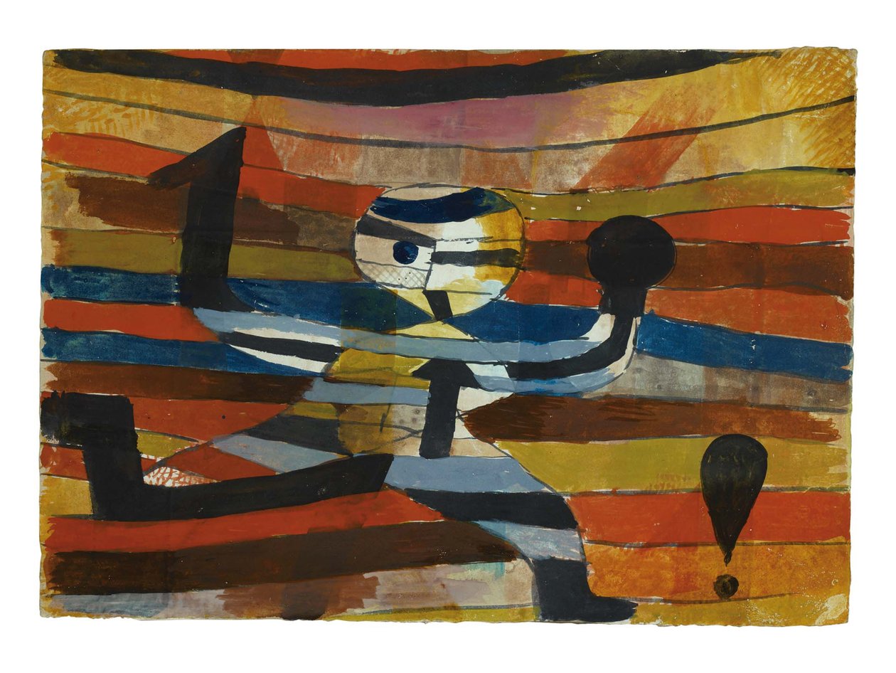 Corredor - Hooker - Boxer, 1920 de Paul Klee