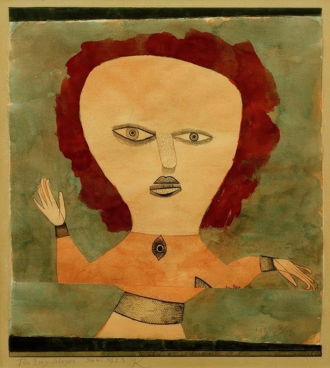 Ator como mulher de Paul Klee