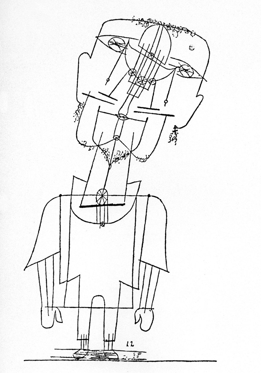 Auto-retrato de Paul Klee