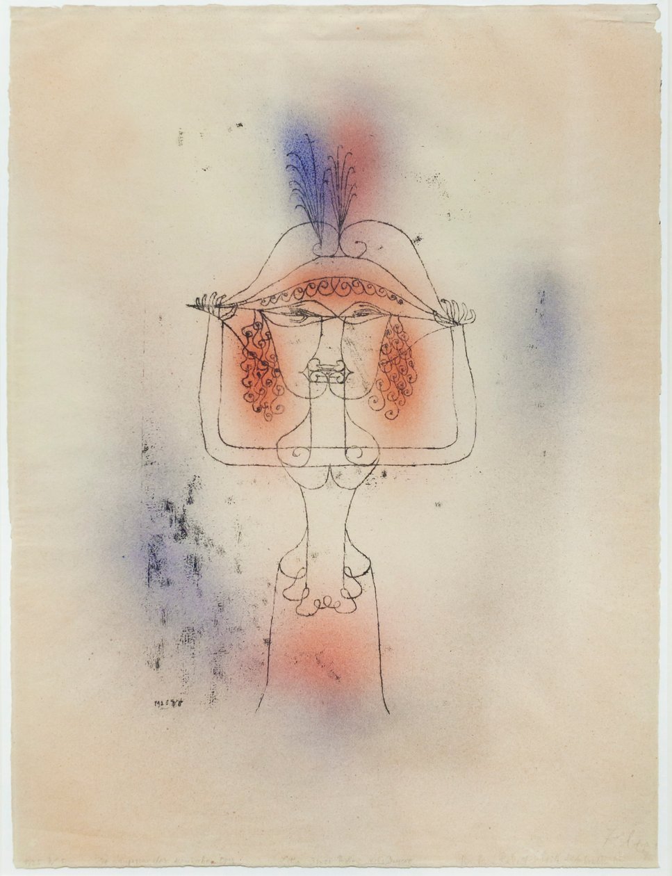 Cantor da Ópera Cómica de Paul Klee