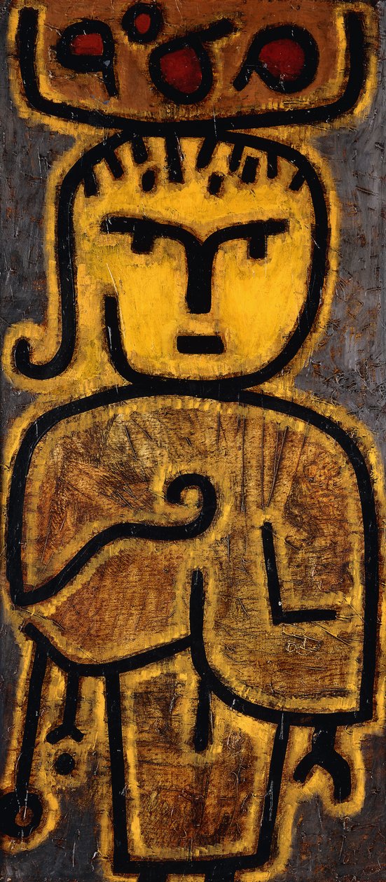 Pequeno Merceeiro Verde; Pequeno Manipulador de Frutas de Paul Klee