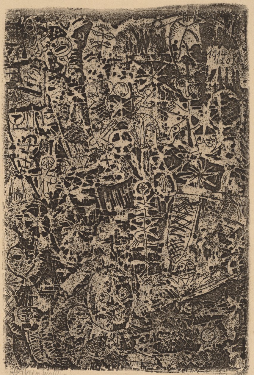 Pequeno Mundo, 1914. de Paul Klee