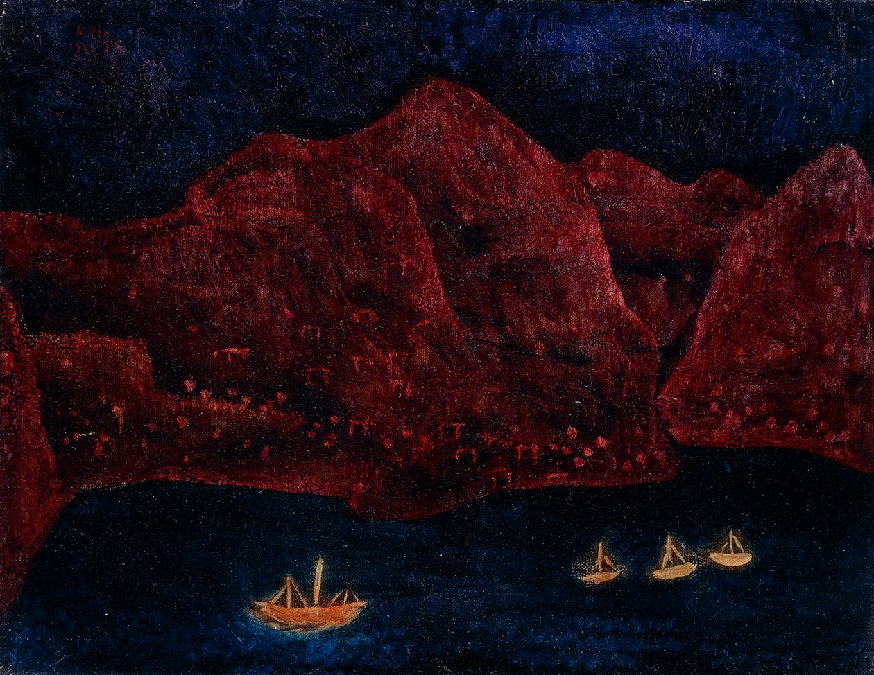 Noite da Costa Sul de Paul Klee