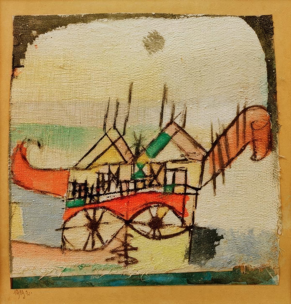 Sphinxartig de Paul Klee
