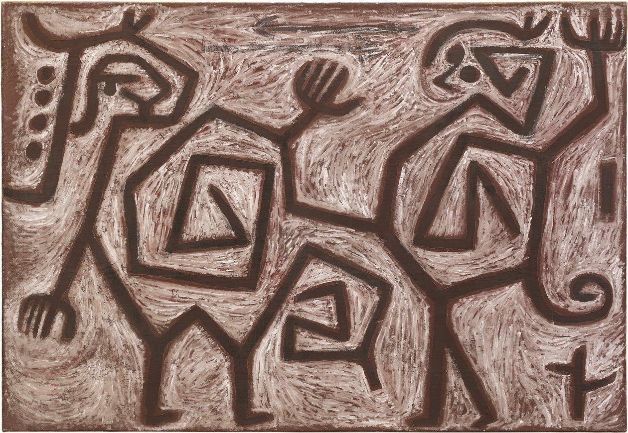 Dueto Squabble, 1938. de Paul Klee