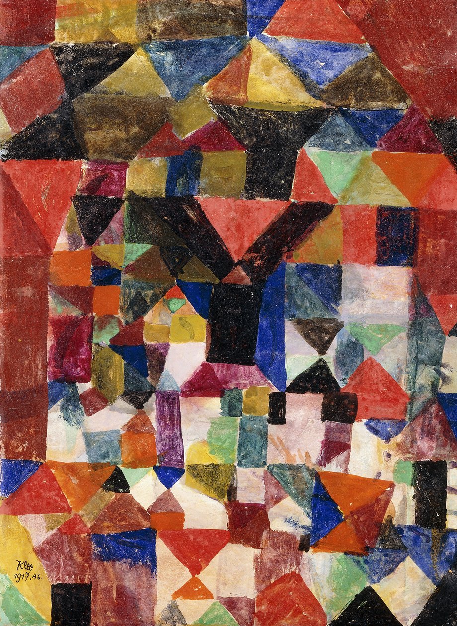 Edifício tipo cidade; Estrutura tipo cidade de Paul Klee
