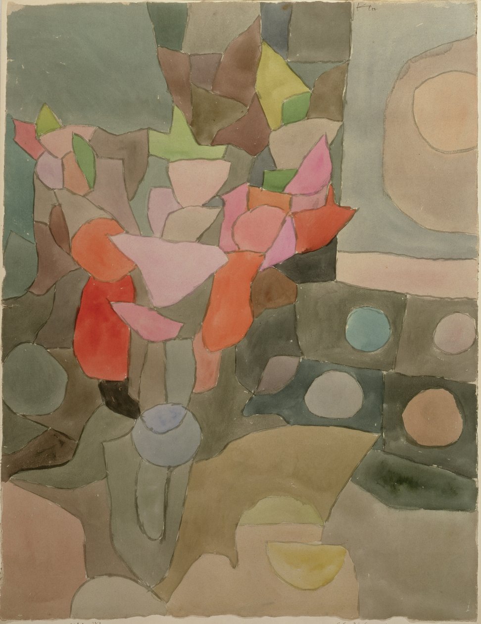 Natureza Morta com Gladioli de Paul Klee