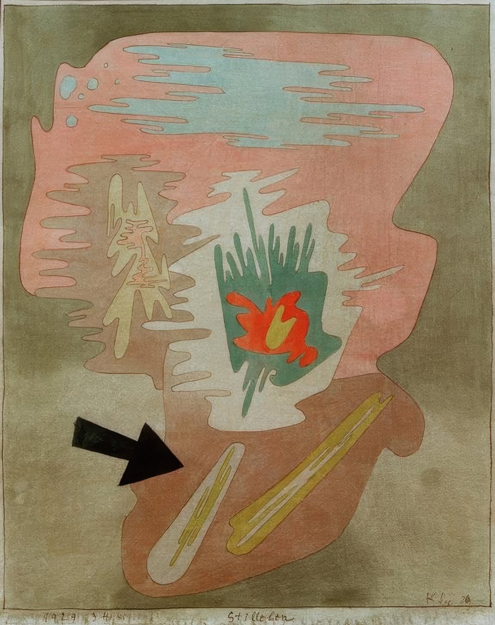 natureza morta de Paul Klee