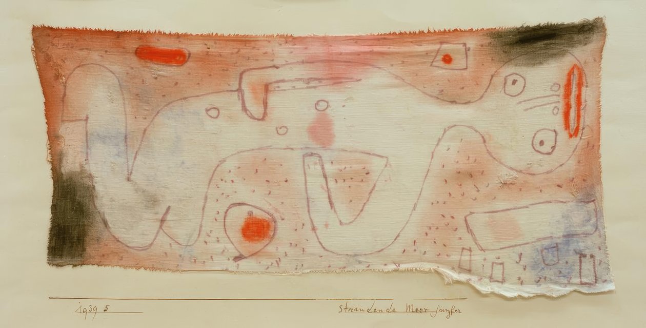 Sereia da praia de Paul Klee