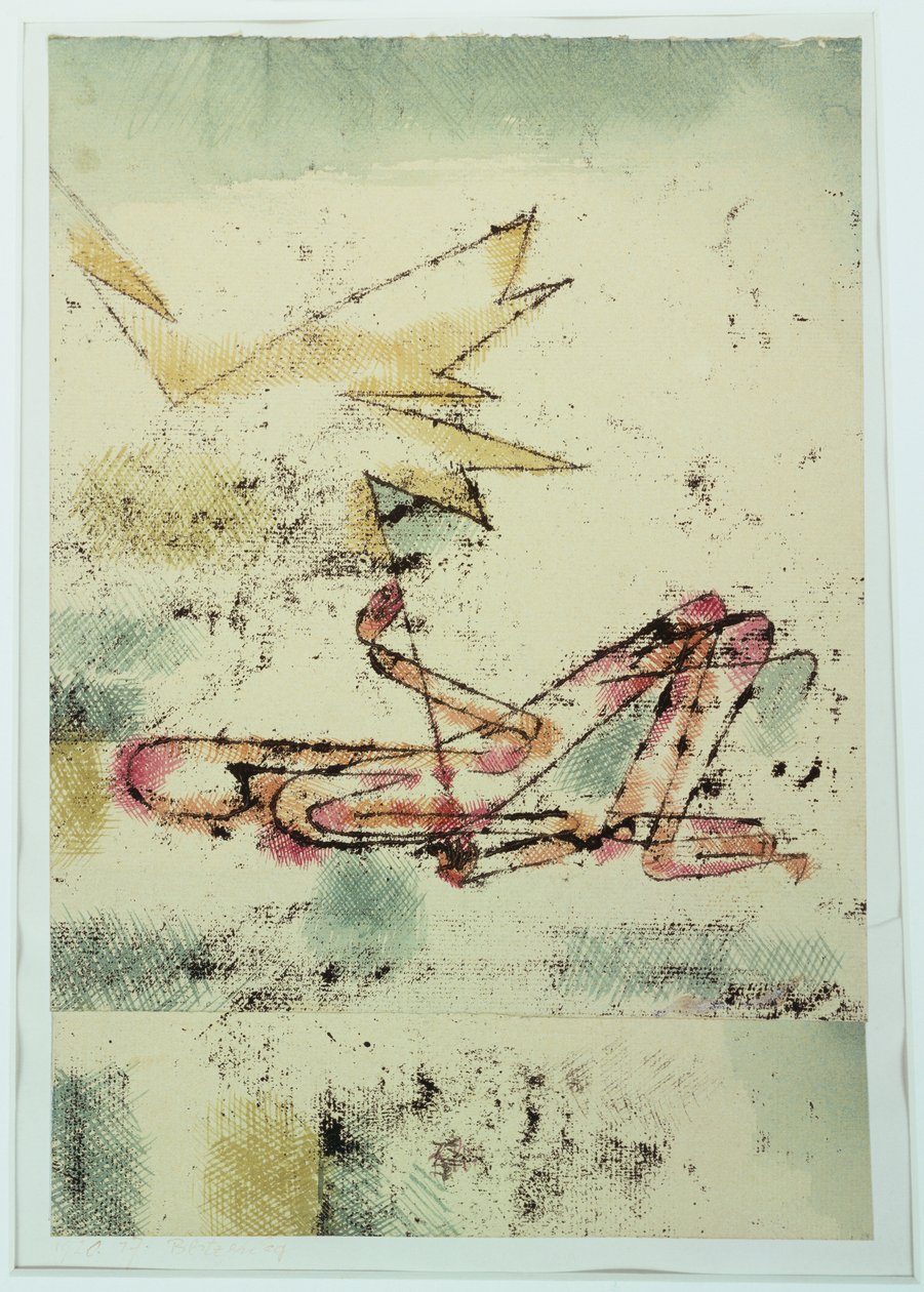 Atingido por um raio de Paul Klee