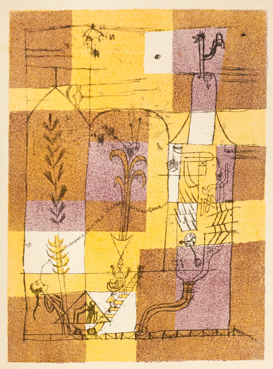 Tale à la Hoffmann (Märchen à la Hoffmann) de Paul Klee
