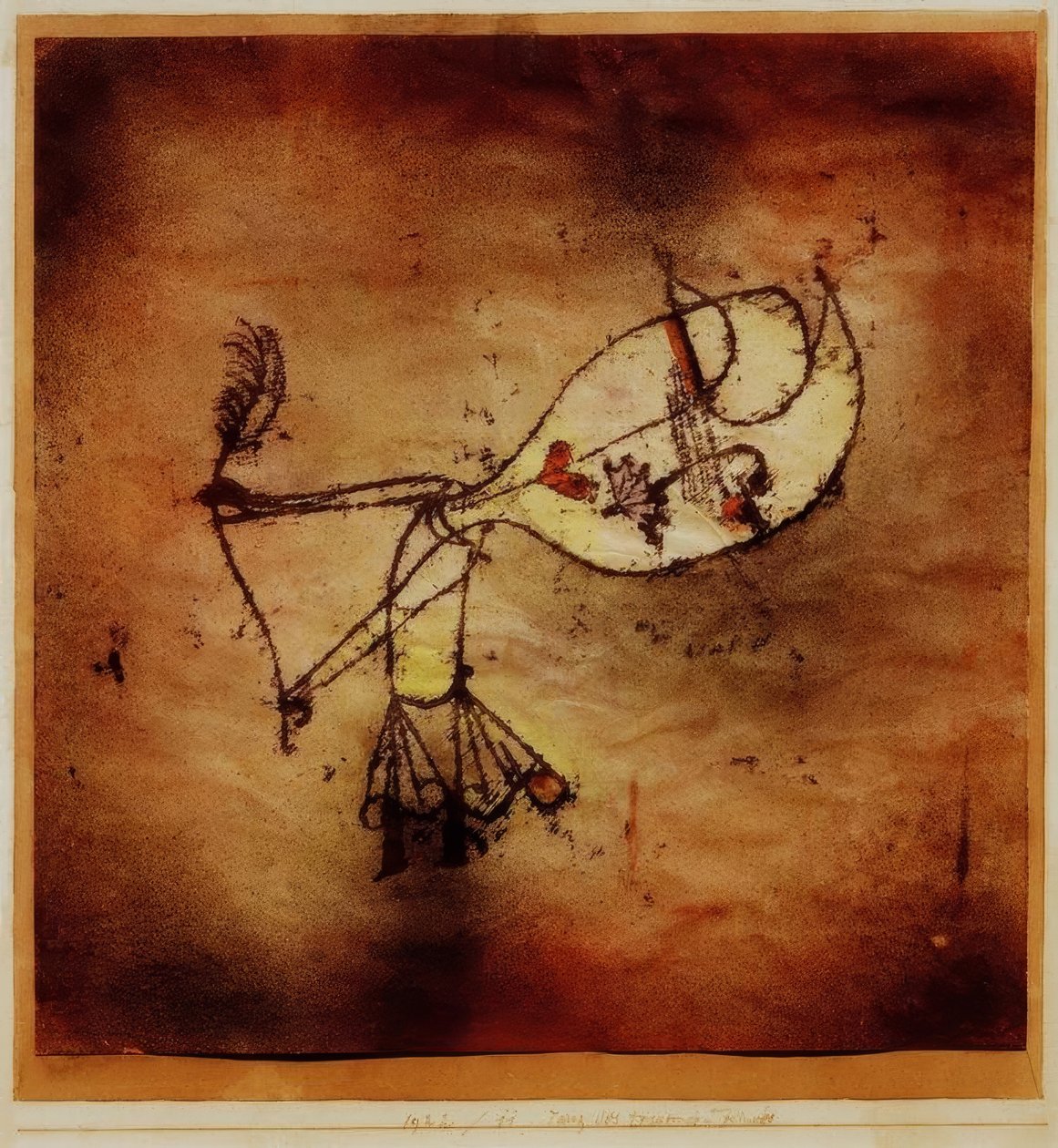 Dança da criança em luto de Paul Klee