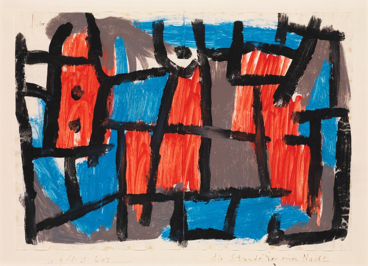 A Hora Antes de Uma Noite de Paul Klee