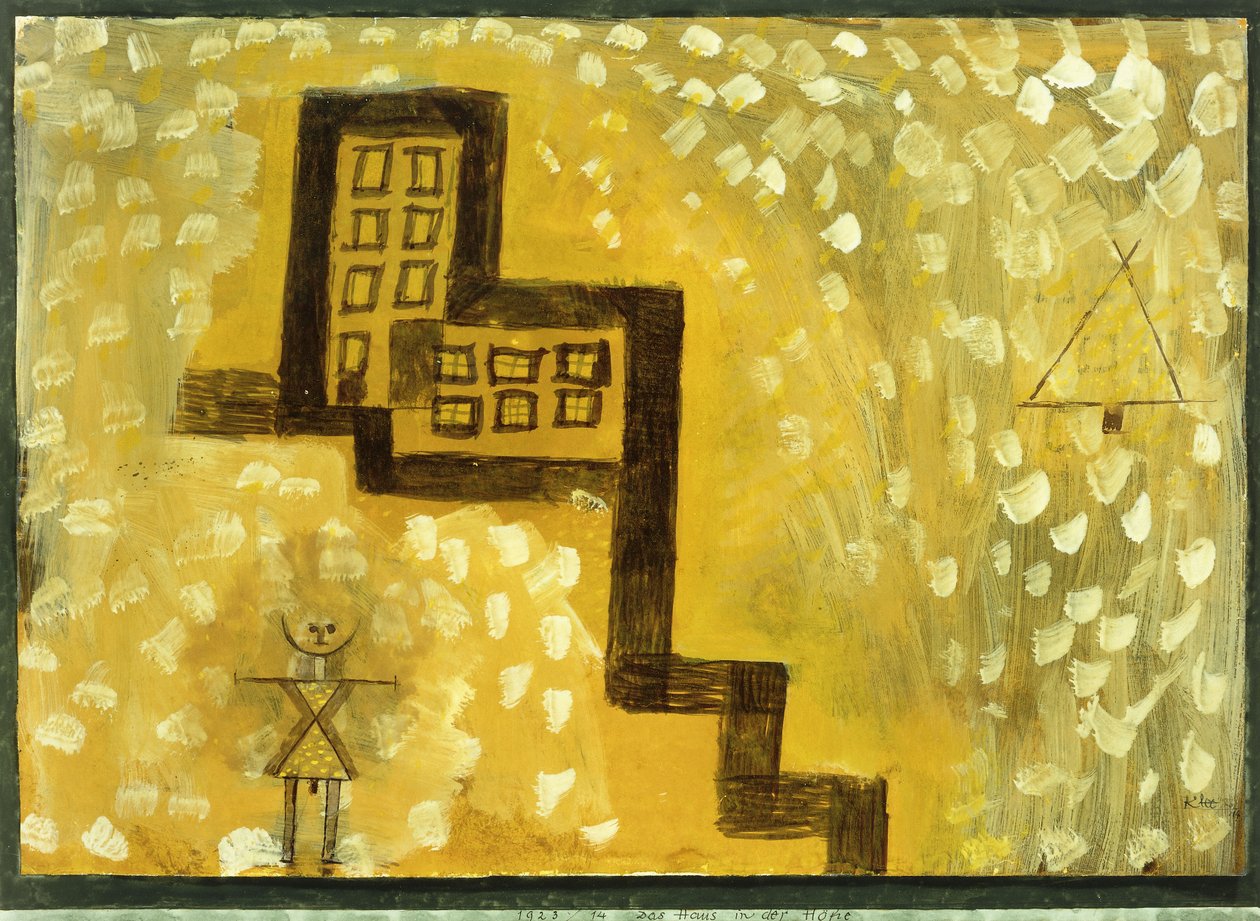 A Casa no Capitólio; Das Haus in der Hohe de Paul Klee