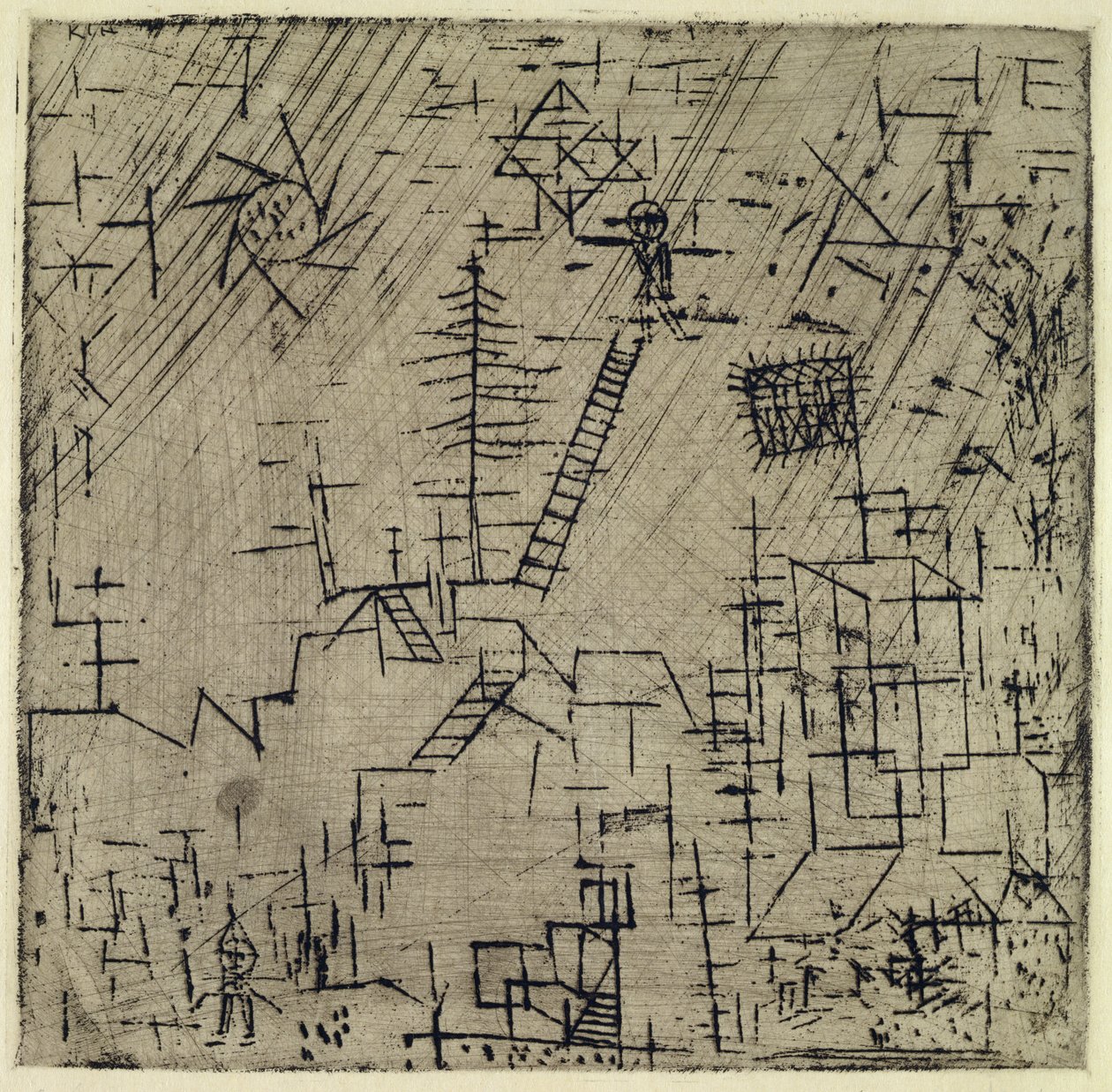 O Mágico em Abril de Paul Klee