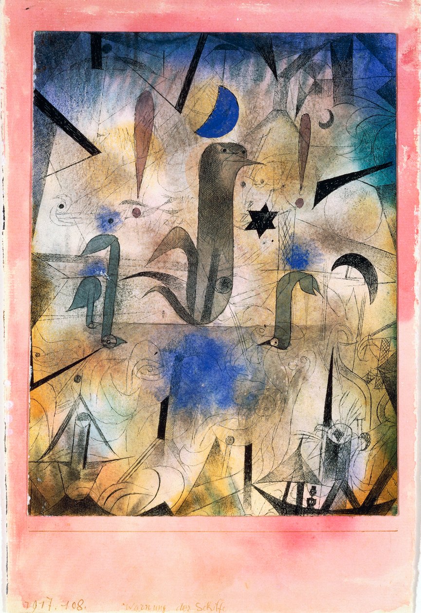 "As Sereias dos Barcos" de Paul Klee