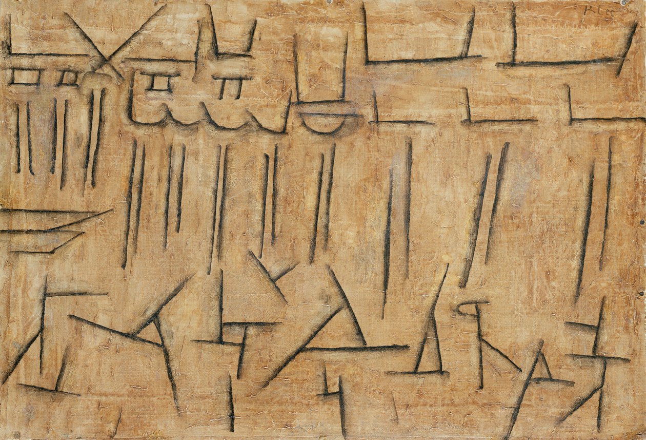 O Festival do Templo de Paul Klee