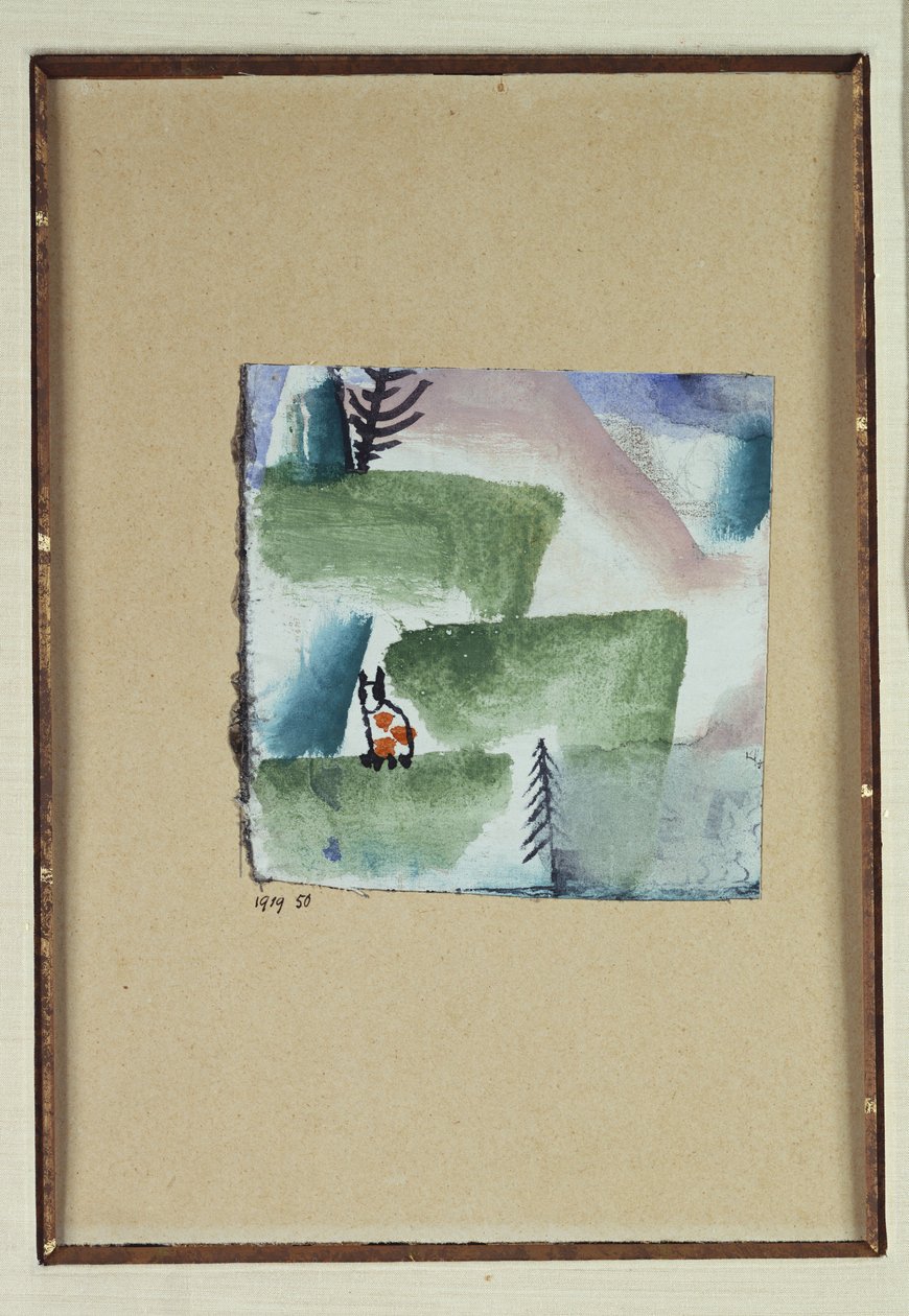 O Território de um gato Tom de Paul Klee