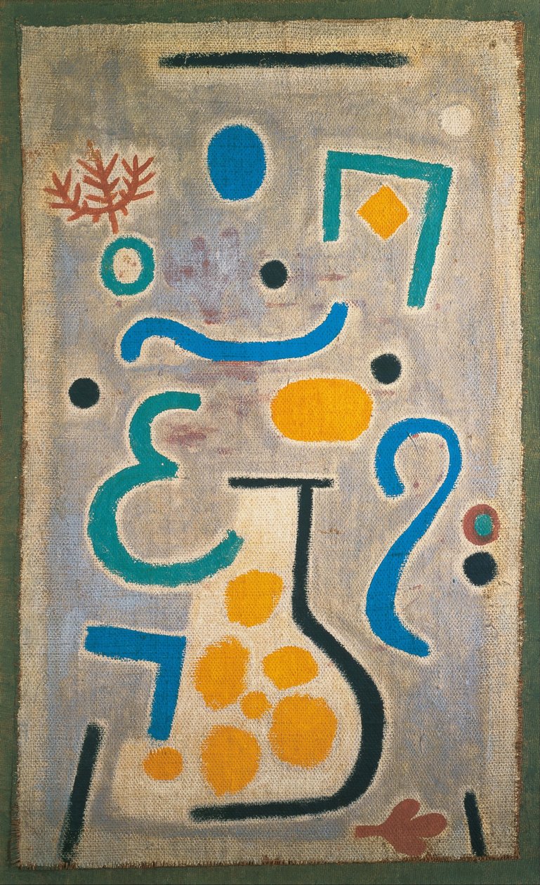 O vaso, 1938. de Paul Klee