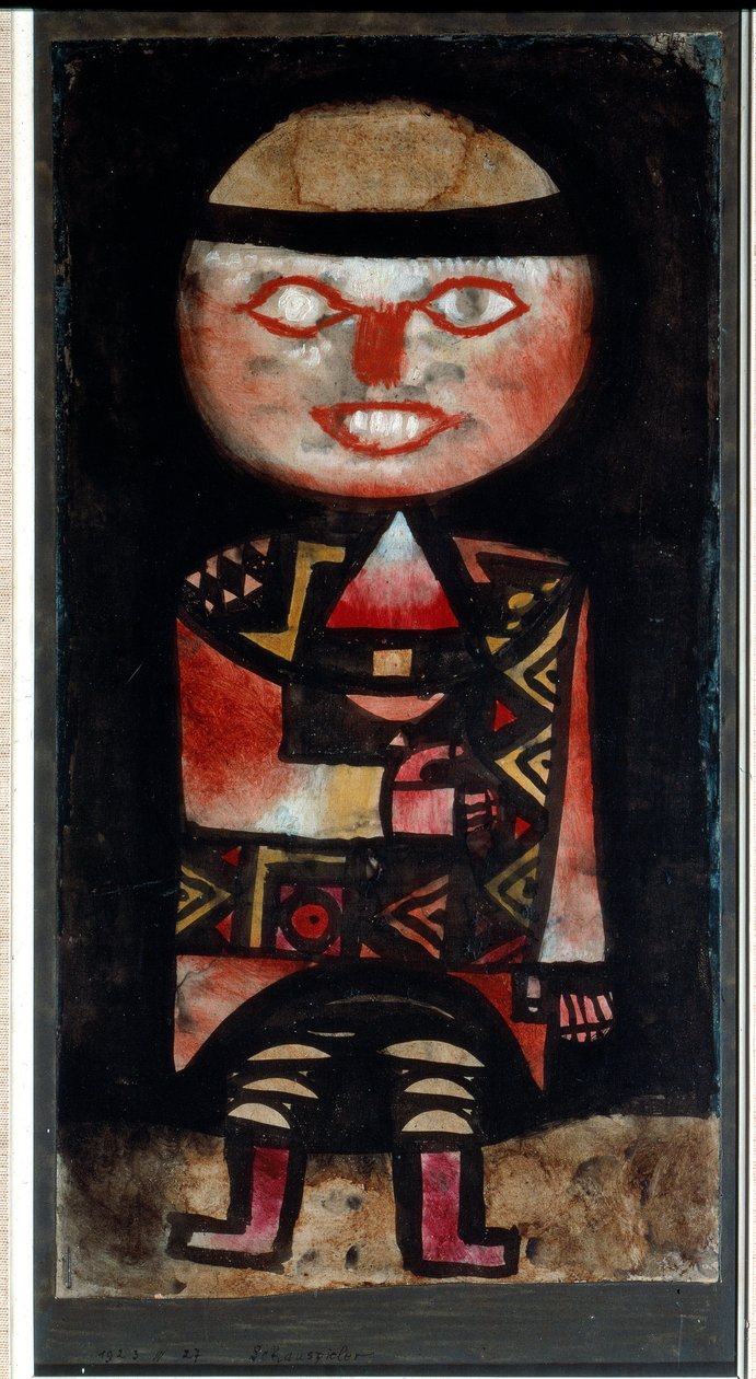 O comediante (Pintura de Paul Klee