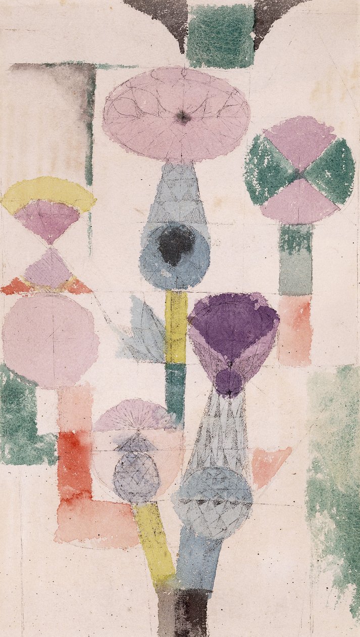 Florescimento do cardo; Florescimento do cardo de Paul Klee