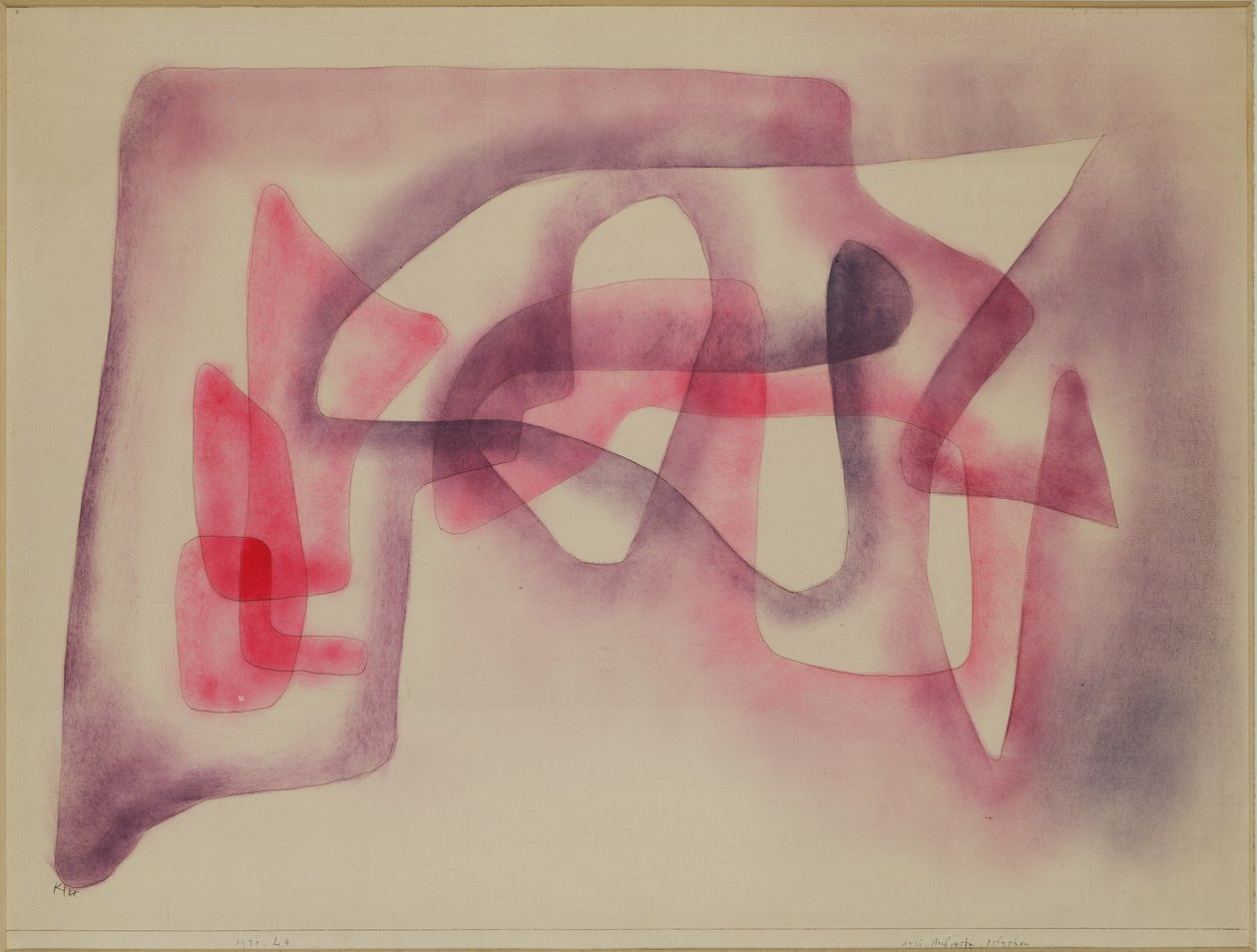 Três sujeitos, polifónicos de Paul Klee