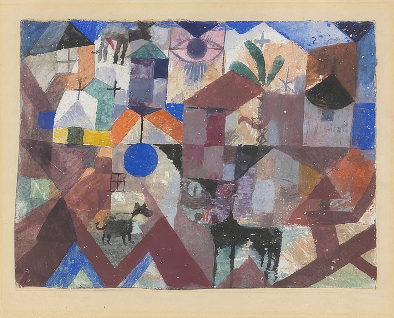 Tiergarten. 1918 de Paul Klee