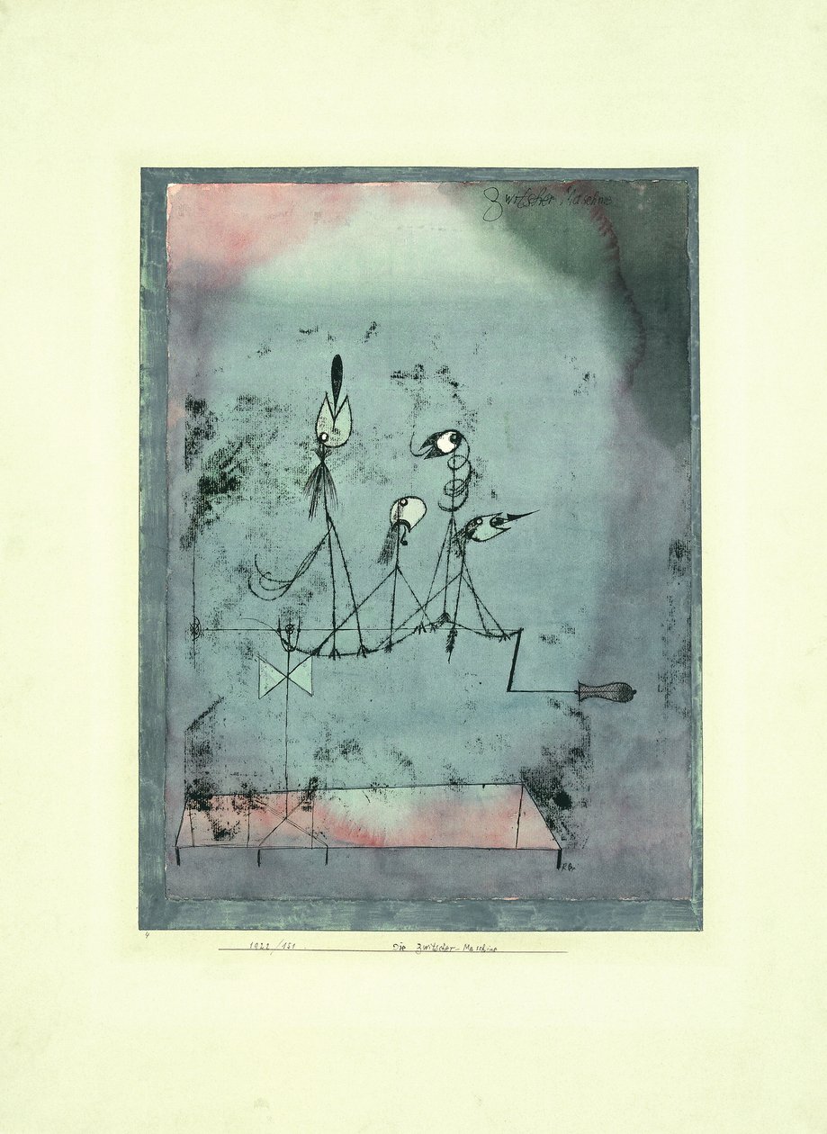 Twittering Machine de Paul Klee