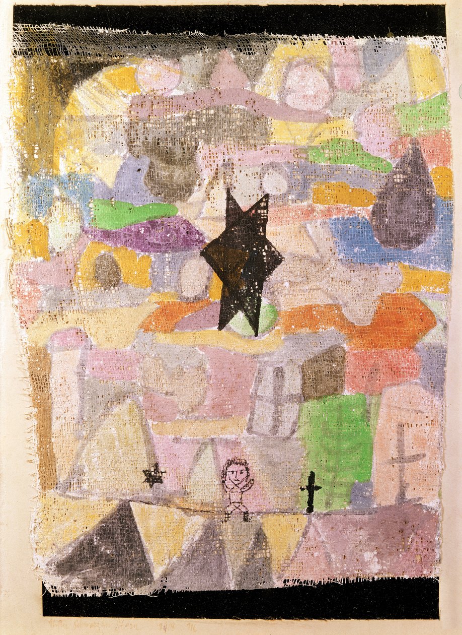 Sob uma Estrela Negra de Paul Klee