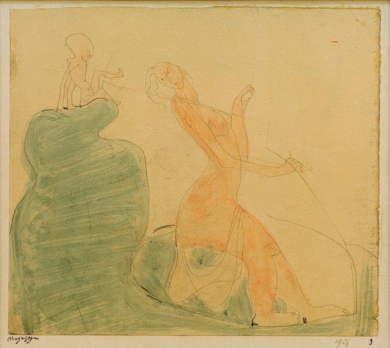 Impertinente (Afrodite e o impertinente Eros de Paul Klee