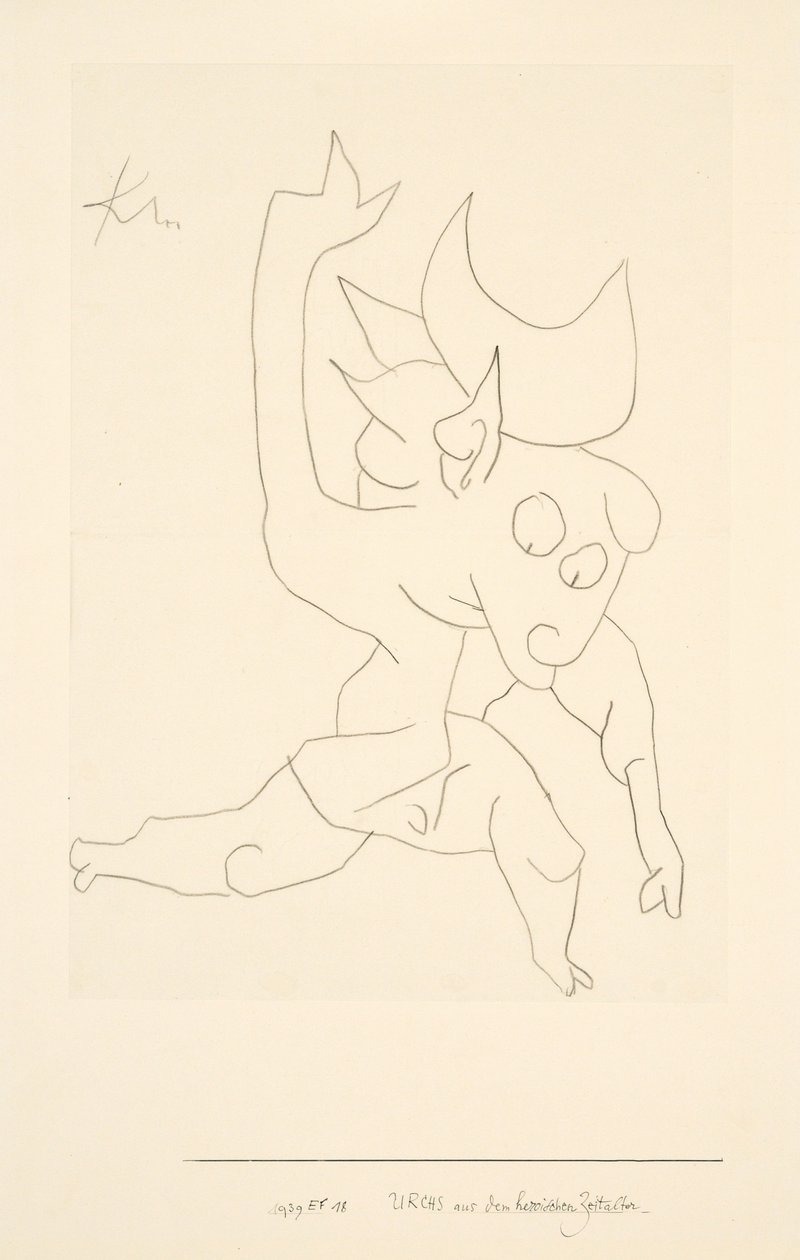 Urchs da Idade Heroica, 1939. de Paul Klee